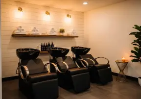 Gallery shampoo area