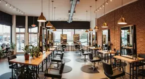 Hero salon interior